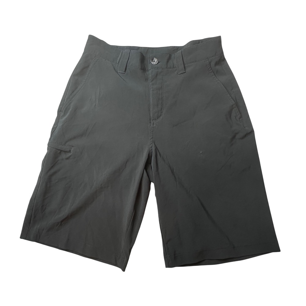 Columbia Shorts Mens 28 Black PFG Performance Fishing Gear FM4602‎ Cargo Stretch